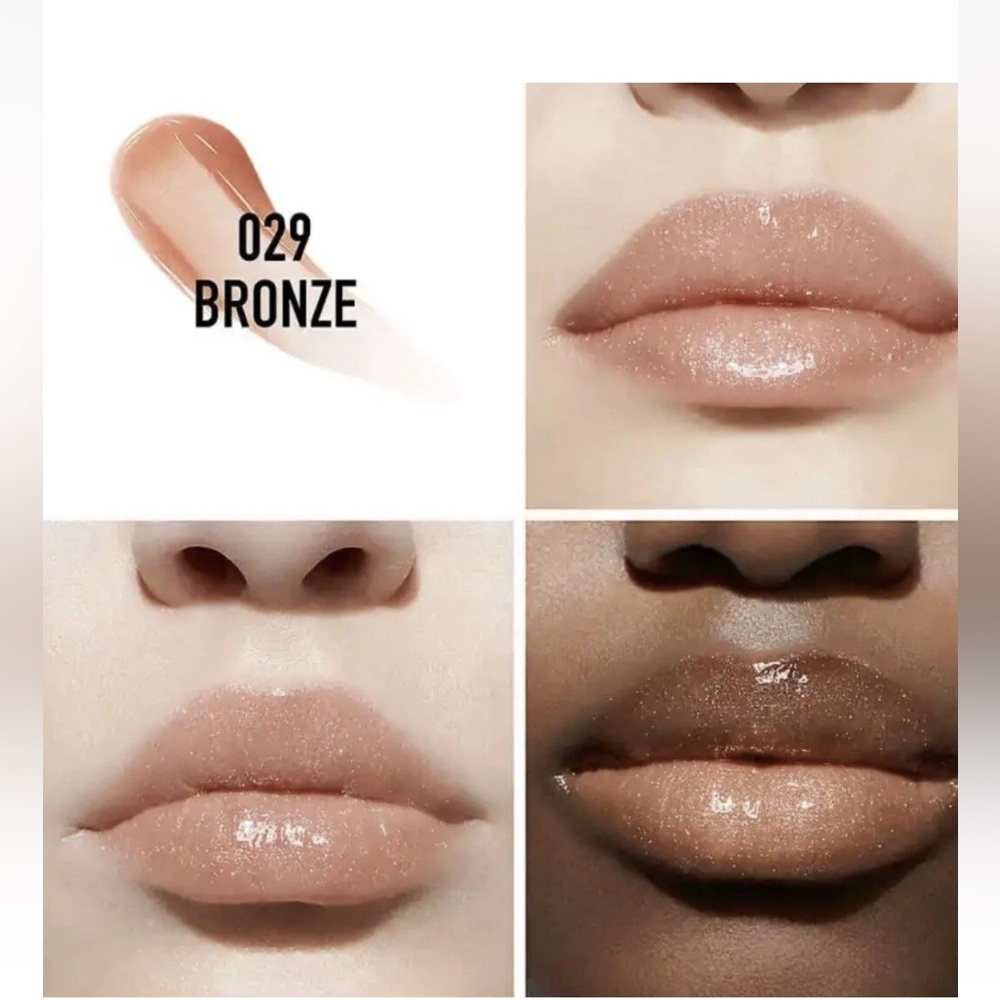 DIOR 🤍RARE Addict LIP GLOW Balm 🤍 Bronze 029 🤍Natural Glow Reviving Lip NIB - Picture 2 of 10